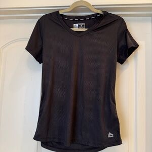 RBX Performance Short Sleeve Workout Top – Black – Size M